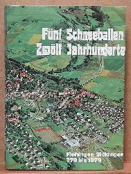 Banghard, Karl  Fnf Schneeballen, Zwlf Jahrhunderte (Ein Kapitel Geschichte des Kraichgaues. Flehingen - Sickingen 779 bis 1979) 