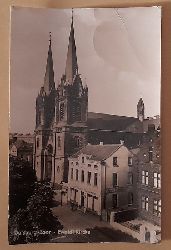   Ansichtskarte AK Duisburg-Laar. Ewaldi Kirche (Feldpost mit Stempel Duisburg-Ruhrort 1v. 29.4.1942 gelaufen nach Schwbisch Gmnd an Fritz Eichinger beim 4./B.E.B.5) 