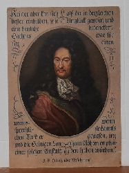 Leibniz, Gottfried Wilhelm  Ansichtskarte AK Gottfried Wilhelm Leibniz (Mit Text ber "Versicherung") 