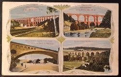   Ansichtskarte AK Eisenbahnbrcken (Gltzschtalbrcke, Elstertalbrcke, Knig-Friedrich-August-Brcke Plauen, Syratalbrcke) 