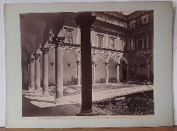   Orig. Fotografie. URBINO Palazzo Ducale il Cortile (Luciano Lanzana e Baccio Pintelli) 