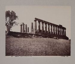   Orig. Fotografie Nr. 8605 Grigenti Agrigent Tempio di Giunone & Lucino 