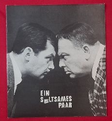 Simon, Neil und Gina (bs.) Kaus  Programm / Programmheft "Ein seltsames Paar" (The odd couple) (Europische Ertsauffhrung, Inszenierung Harry Meyen, Bhnenbild H.U. Thormann. hs. 28.5.1965 - 15.3.1966) 