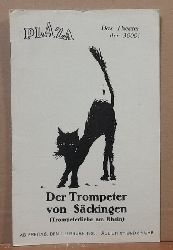 Hardt-Warden, Bruno; Paul Daehne und August (Musik) Pepck  Programmheft "Der Trompeter von Sckingen" (Trompeterliebe am Rhein) (Singspiel in vier Bildern, frei nach Scheffel) 