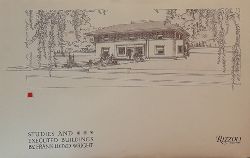 Wright, Frank Lloyd  Studies and executed buildings by Frank Lloyd Wright 