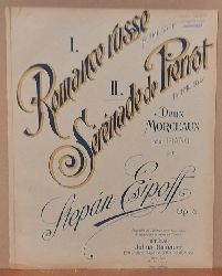 Esipoff, Stepan  Deux Morceaux pour Piano II. Serenade de Pierrot Op. 5 