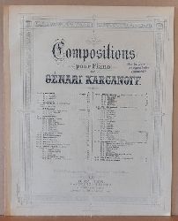 Karganoff, Genari  Compositions pour Piano Opus 20 Miniatures No. 5 Menuetto all` antico 