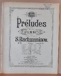 Rachmaninow, S.  10 Preludes pour Piano Op. 23 No. 10 Ges-dur 