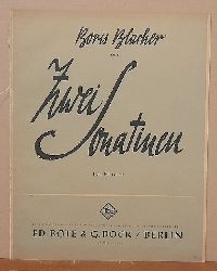 Blacher, Boris  Zwei Sonatinen fr Klavier op. 14 