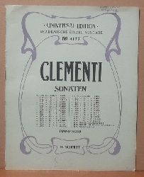 Clementi, Muzio  Sonate Opus 36 Nr. 2 F-dur (Piano Solo, H. Schmitt) 
