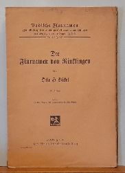 Bickel, Otto H.  Die Flurnamen von Rinklingen 