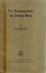 Merk, Wilhelm Dr.,  Der Staatsgedanke im Dritten Reich, 