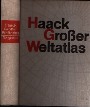Autorengruppe;  Haack Großer Weltatlas Register Band 