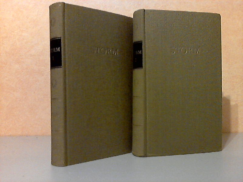 Storm, Theodor;  Storms Werke in zwei Bänden 