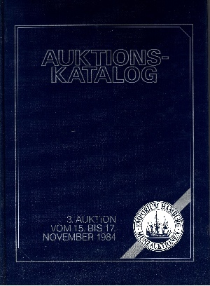 ohne Angaben:  Auktionskatalog - Münzauktionen 3. Auktion vom 15. bis 17. November 1984 