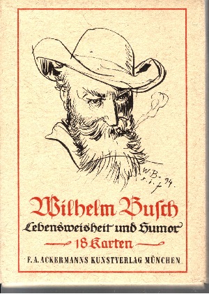 Autorengruppe:  Wilhelm Busch Lebensweisheit und Humor (18 Karten) 