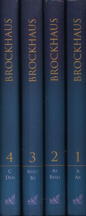 Autorengruppe;  Brockhaus Universal Lexikon - Von A-Z in 26 Bänden - Band 1, 2, 3, 4 