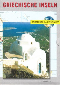 Davies, Paul Harcourt;  Griechische Inseln - Reiseführer und Reisekarte 