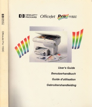 Autorengruppe;  HP OfficeJetPro 1150C - Benutzerhandbuch 