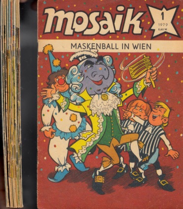 Autorengruppe;  Mosaik Nr. 1/1979 - 12/1979 12 Hefte 
