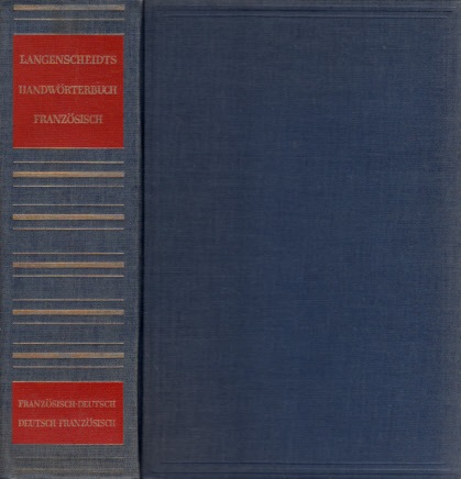 Lange-Kowal , Erwin ;  Langenscheidts Handwörterbuch Französisch - Teil 1: Französisch-Deutsch 
