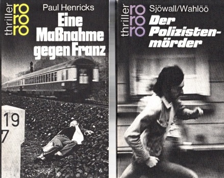 Henricks, Paul, Maj Sjöwall und Per Wahlöö;  Eine Maßnahme gegen Franz - Der Polizistenmörder 2 Bücher 