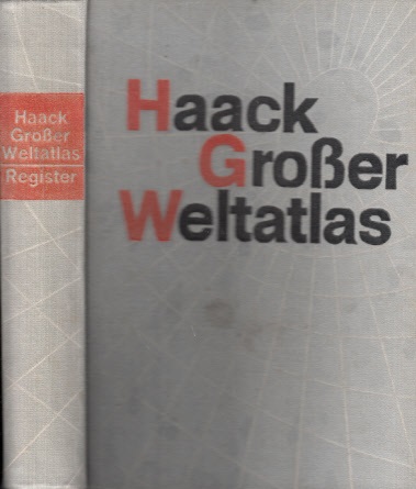 Autorengruppe;  Haacks Großer Weltatlas - Register 