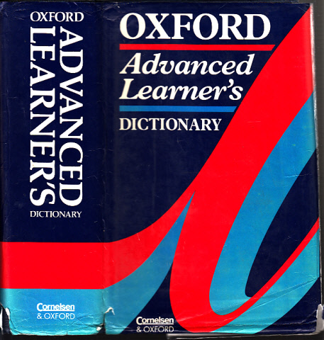 Hornby, A.S.;  Oxford Advanced Learner´s Dictonary of Current English 