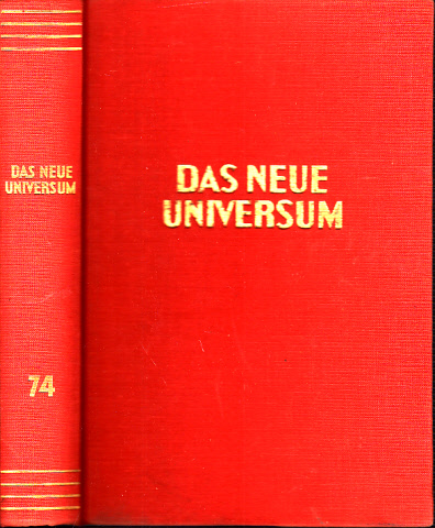 Bochmann, Heinz;  Das neue Universum Band 74 Forschung- Wissen- Unterhaltung - Ein Jahrbuch 