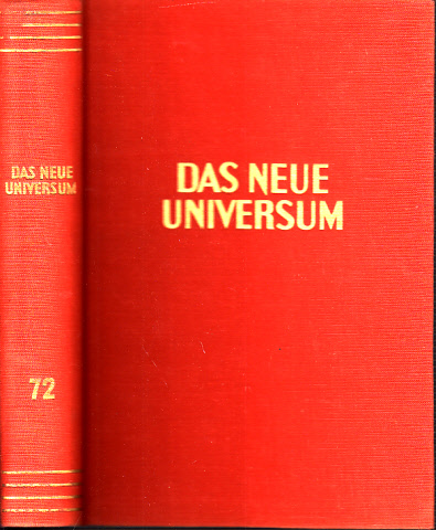 Bochmann, Heinz;  Das neue Universum Band 72 Forschung- Wissen- Unterhaltung - Ein Jahrbuch 