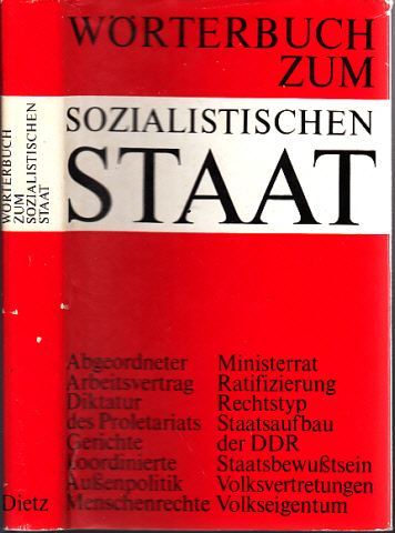 Autorengruppe;  Wörterbuch zum Sozialistischen Staat 