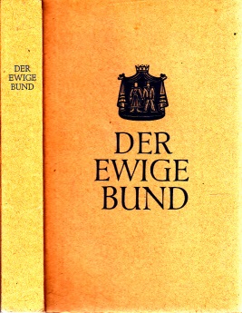 Hamacher, Lambert;  Der ewige Bund - Ehe-Geschichten und -Gedichte Einbandentwurf Franz Fiederling 