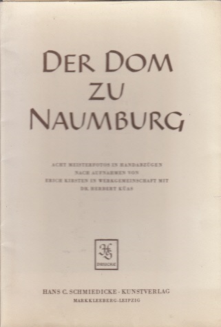 Küas, Herbert;  Der Dom zu Naumburg - 8 Meister-Fotos 