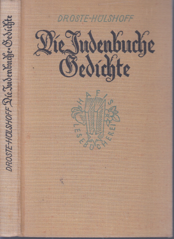 von Droste-Hülshoff, Annette;  Die Judenbuche - Gedichte 