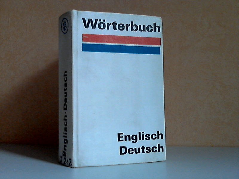 Wahrig, G.;  Wörterbuch Englisch-Deutsch 