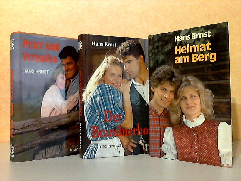 Ernst, Hans;  Peter und Veronika - Der Brandenerhof - Heimat am Berg 3 Bücher 