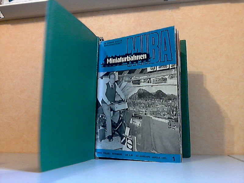 Walter, Werner, Michael Meinhold und Wilfried W. Weinstötter;  MIBA Miniaturbahnen Heft 1 bis 12, 32. Jahrgang 1980 