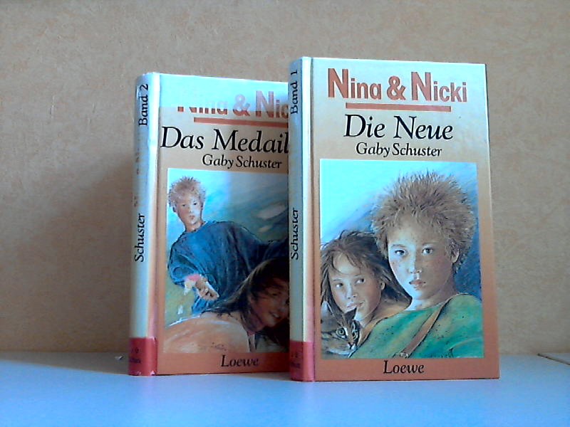 Schuster, Gaby;  Nina und Nicki Band 1 und Band 2 2 Bücher 