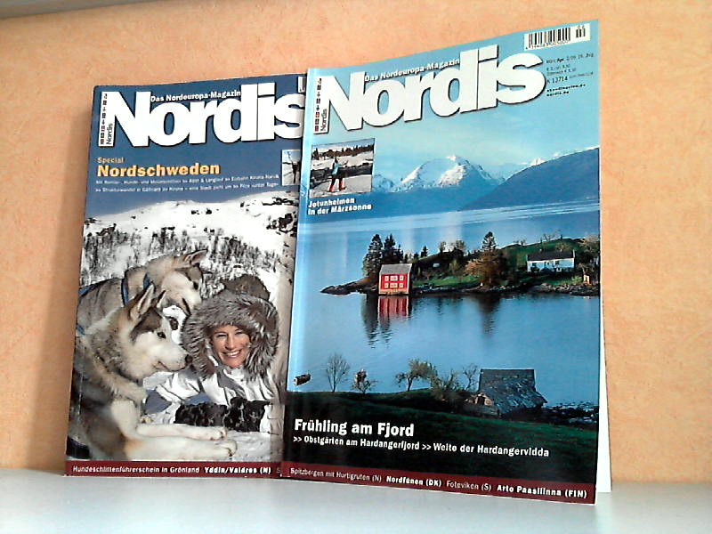 Stickeln, Lutz;  Nordis 1/09  + Nordis 2/09 - Das Nordeuropa-Magazin 2 Zeitschriften 