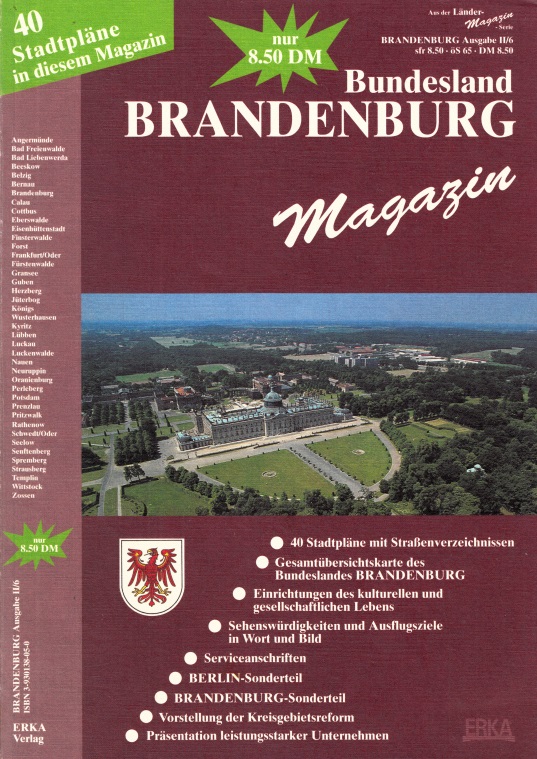 Sommerfeld, Miehael;  Bundesland Brandenburg Magazin - Ausgabe II/6 