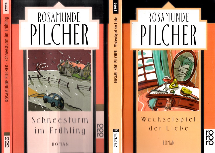 Pilcher, Rosamunde;  Wechselspiel der Liebe + Schneesturm im Frühling 2 Bücher 