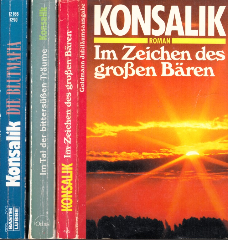 Konsalik, Heinz G.;  Im Zeichen des großen Bären - Die Blutmafia - Im Tal der bittersüßen Träume 3 Bücher 