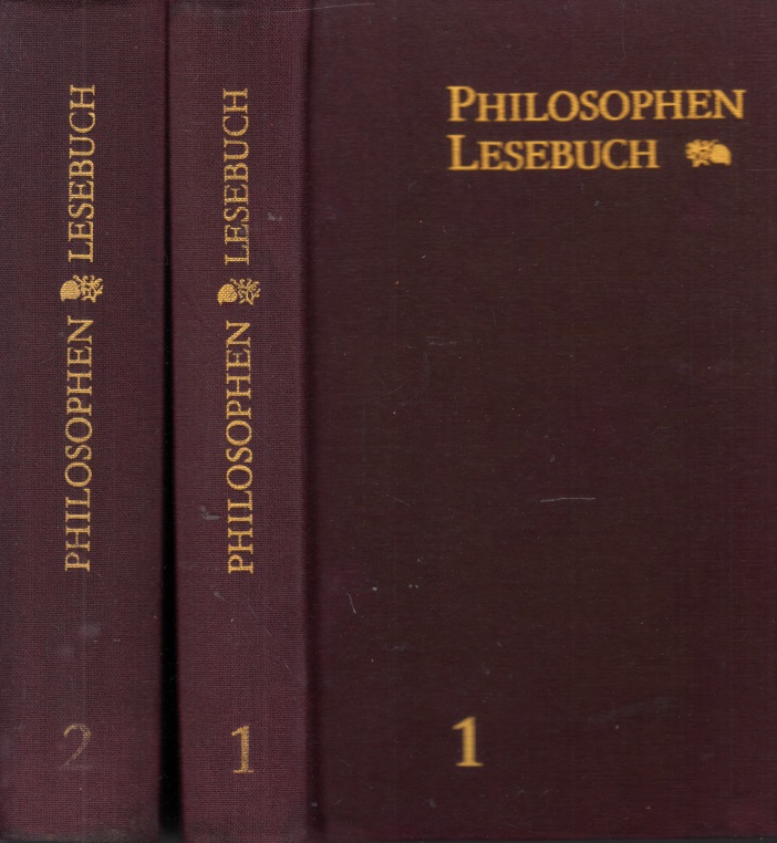 Opitz, Heinrich;  Philosophen Lesebuch Band 1 und Band 2 2 Bücher 