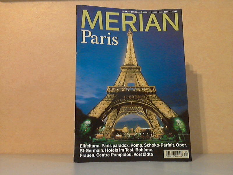 Bissinger, Manfred;  Merian - Paris 