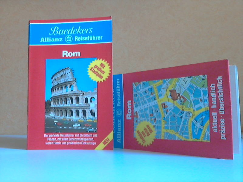 Autorengruppe;  Rom - Baedekers Reiseführer + Stadtplan zum Taschenbuch 