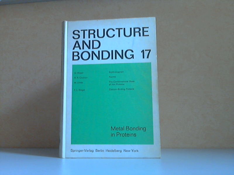 Autorengruppe;  Structure and Bonding Volume 17 