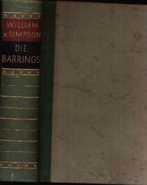 von Simpson, William;  Die Barrings 