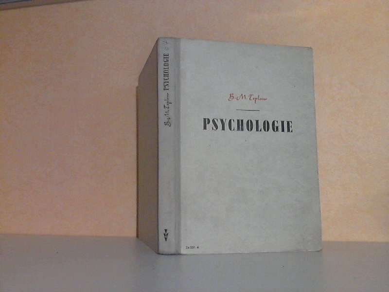 Teplow, B.M.;  Psychologie 