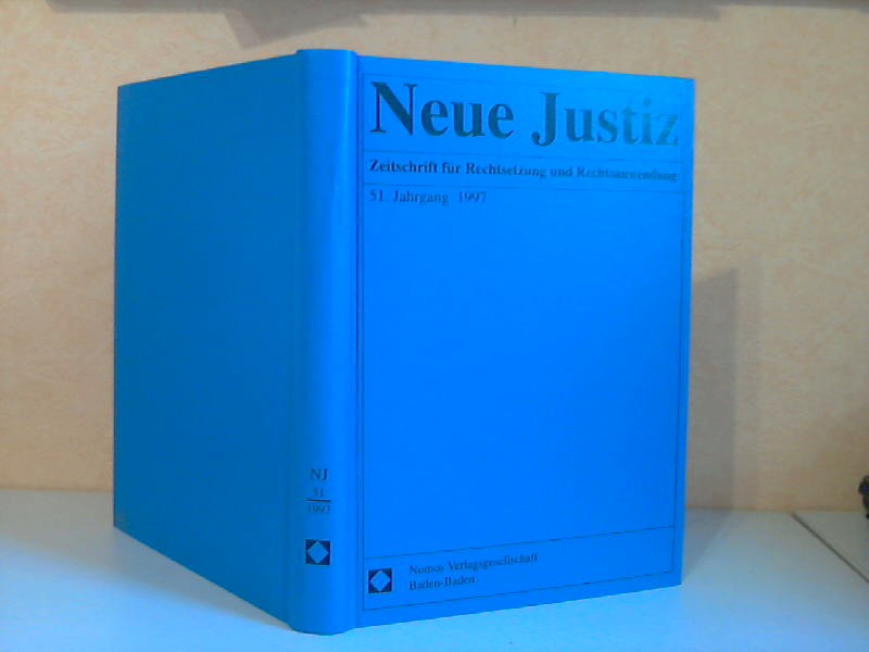 Autorengruppe;  Neue Justiz. Zeitschrift für Rechtsetzung und Rechtsanwendung 51. Jahrgang 1997 