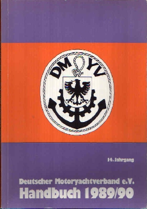 o. Angabe:  Handbuch 1989/90 Deutscher Motoryachtverband e.V. 